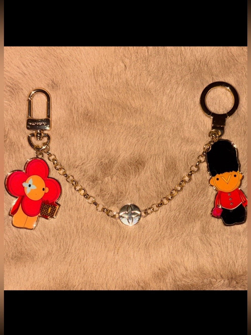 💂‍♂️👜✨Vivienne & Guard Gaston Bag charm Chain 🔑⛓️✨